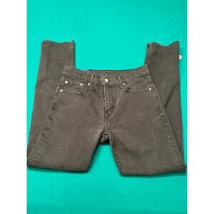 Rare Levi's Men's 502 Taper Fit Black Stretch Jeans 30x32